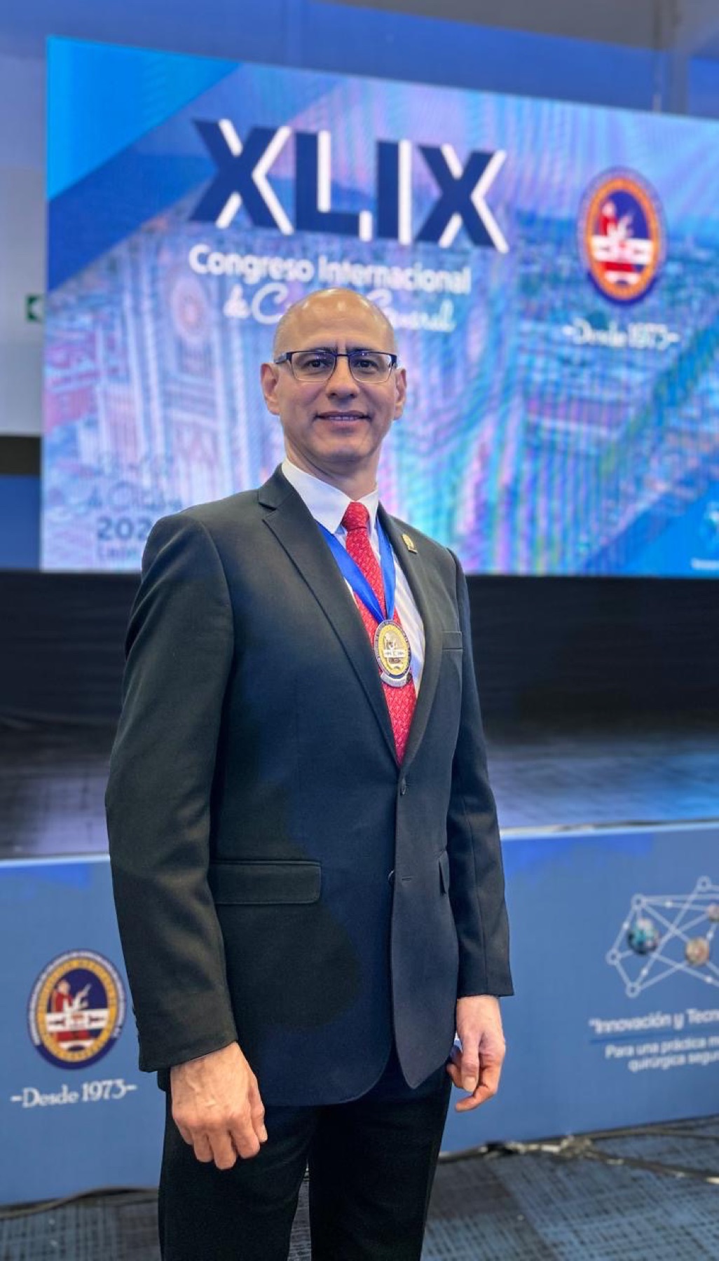Dr. Marco Antonio Loera Torres en el XLIX Congreso Internacional de Cirug&iacute;a General